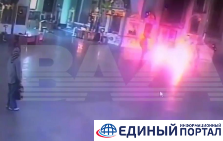 В храме мужчина поджег себя, требуя звонок к архангелу Михаилу