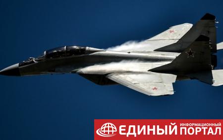 В России сгорел истребитель