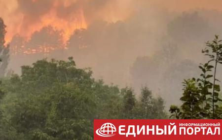 В Северной Македонии бушуют лесные пожары