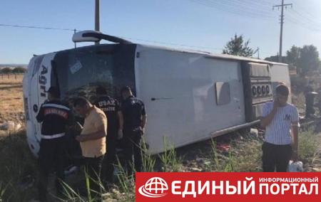 В Турции очередное ДТП с автобусом, 33 раненых