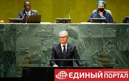 Литва призвала ООН усилить политику непризнания аннексии Крыма
