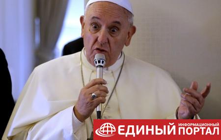 Папа Римский оконфузился, процитировав Путина вместо Меркель