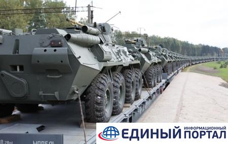 Россия начала поставки БТР-82А в Беларусь