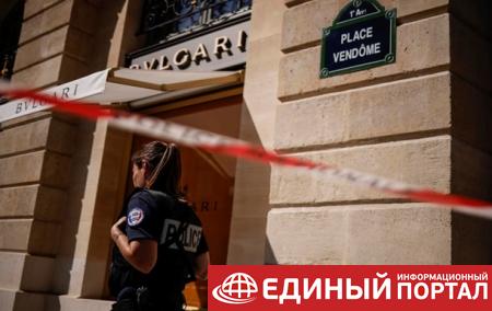 В Париже ограбили ювелирный магазин на 10 млн евро