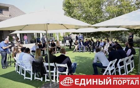 Зеленский в США встретился с украинцами-основателями стартапов