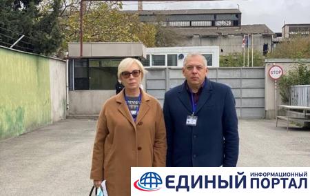 Денисова прибыла в Грузию для встречи с Саакашвили