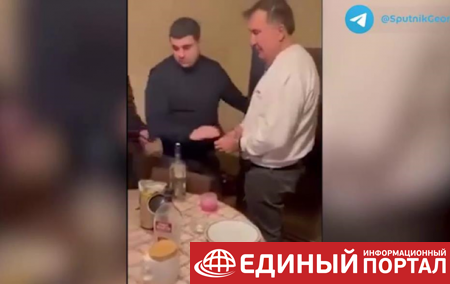 Появилось видео ареста Саакашвили в квартире