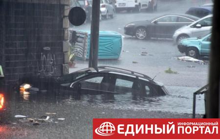 Сицилию после шторма затопило ливнями