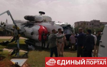 В Ливии разбился вертолет с деньгами