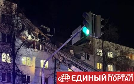 В России взрыв газа разрушил два этажа жилого дома