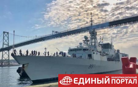 На фрегате ВМС Канады у берегов Норвегии произошел пожар