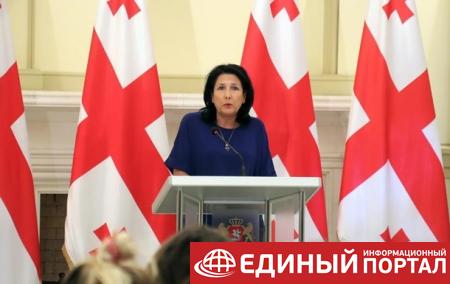"Нет и никогда": президент Грузии отказалась помиловать Саакашвили
