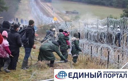 В Польше заявили об увеличении числа мигрантов на границе с Беларусью