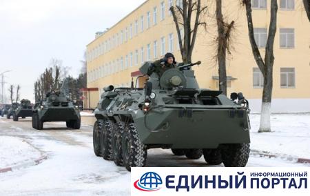 Армия Беларуси получила бронетехнику из России