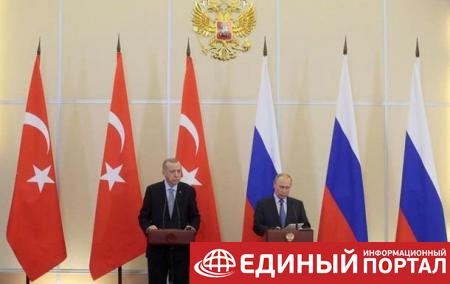 Путин и Эрдоган обсудили Украину, Сирию и Ливию