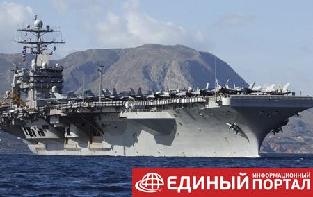 США оставили авианосец в Средиземном море из-за России