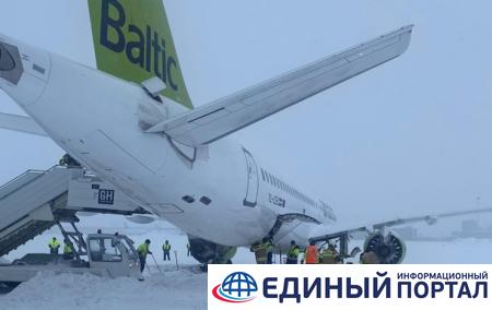 В аэропорту Риги ЧП с самолетом