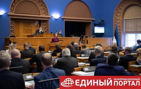Эстонский парламент принял заявление в поддержку Украины