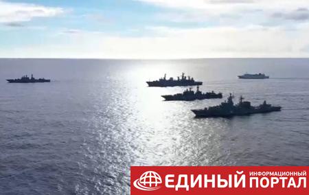 Россия начала военные учения в Черном море