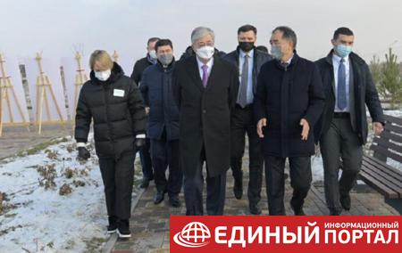 Токаев впервые с начала протестов приехал в Алматы