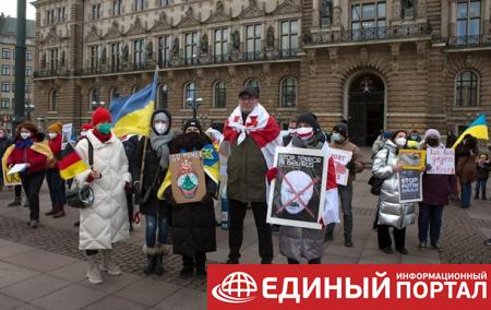 В Гамбурге прошла демонстрация в поддержку Украины