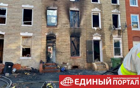 В США при тушении пожара в жилом доме погибли трое пожарных