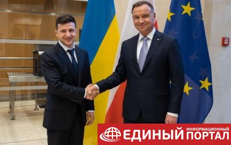 Зеленский и Дуда договорились создать специальный канал связи