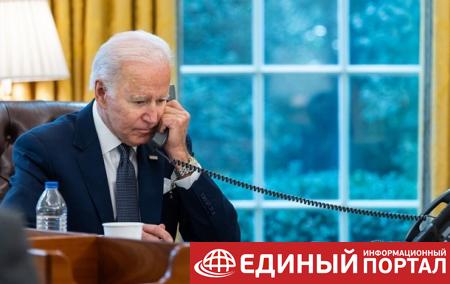Байден и Путин провели телефонный разговор