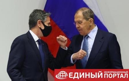 Блинкен и Лавров обсудили ситуацию вокруг Украины