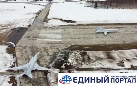 Бомбардировщики РФ провели полет над Беларусью
