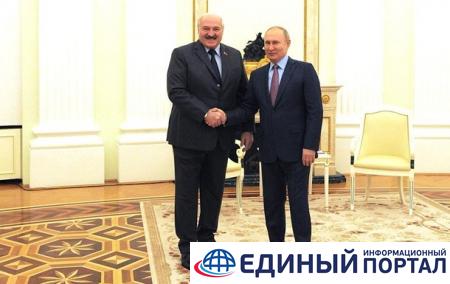 Путин похвалил Лукашенко за "серьезное продвижение" Союзного государства