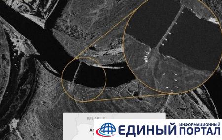 РФ использовала понтонный мост в Беларуси – CNN