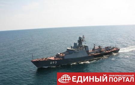 Россия проводит учения ракетных кораблей на Каспии