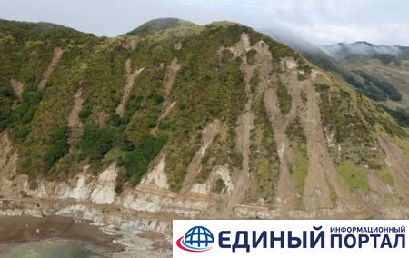 В Новой Зеландии произошли крупные оползни