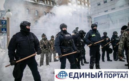 В Оттаве полиция разогнала "Конвой свободы"