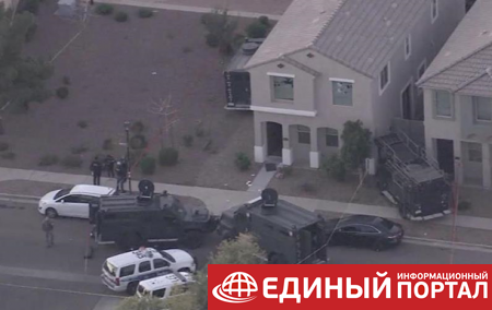 В США произошла стрельба, ранены пять полицейских